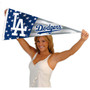 Los Angeles Dodgers Nation USA Americana Stars and Stripes Pennant