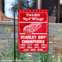 Detroit Red Wings 11 Time Stanley Cup Champions Garden Flag