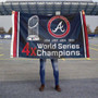 Atlanta Braves Years World Champions Banner Flag