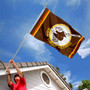 San Diego Padres Retro Vintage Throwback Logo 3x5 Large Banner Flag