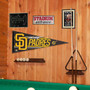 San Diego Padres Banner Pennant with Tack Wall Pads