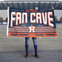 Houston Astros Fan Cave Flag Large Banner