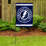 Tampa Bay Lightning Circle Logo Garden Banner and Flagpole Holder Kit