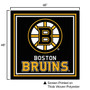 Boston Bruins Tablecloth 48 Inch Table Cover