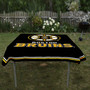 Boston Bruins Tablecloth 48 Inch Table Cover
