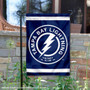 Tampa Bay Lightning Circle Logo Garden Flag