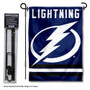 Tampa Bay Lightning Garden Flag and Flagpole Stand