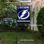 Tampa Bay Lightning Garden Flag and Flagpole Stand