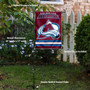 Colorado Avalanche Garden Flag and Flagpole Stand