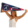 Atlanta Braves 4 Time World Series Champions Pennant