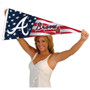 Atlanta Braves Nation USA Americana Stars and Stripes Pennant