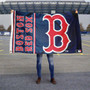 Red Sox B Logo Flag