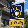 Milwaukee Brewers Double Sided House Flag