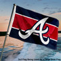Atlanta Braves 2x3 Feet Flag