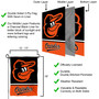 Baltimore Orioles Garden Flag