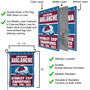 Colorado Avalanche 3 Time Stanley Cup Champions Garden Flag