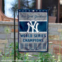 New York Yankees 27-Time World Series Champions Garden Flag
