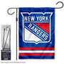 New York Rangers Garden Banner and Flagpole Holder Stand