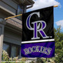 Colorado Rockies Double Sided House Flag