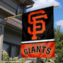 San Francisco Giants Double Sided House Flag