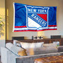 New York Rangers Banner Flag with Tack Wall Pads