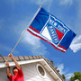 New York Rangers Banner Flag with Tack Wall Pads