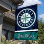 Seattle Mariners Double Sided House Flag