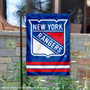 New York Rangers Garden Flag