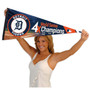 Detroit Tigers 4 Time World Series Champions Pennant