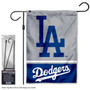 Los Angeles Dodgers Logo Garden Flag and Stand
