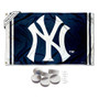 New York Yankees NY Logo Banner Flag with Tack Wall Pads