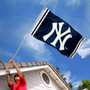 New York Yankees NY Logo Banner Flag with Tack Wall Pads