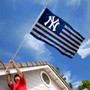 NY Yankees Nation Banner Flag with Tack Wall Pads