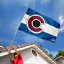 Colorado Avalanche State of Colorado Flag