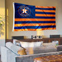 Houston Astros Nation Banner Flag with Tack Wall Pads