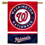 Washington Nationals Double Sided House Flag
