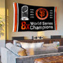 San Francisco Giants Years World Champions Banner Flag