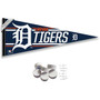 Detroit Tigers Banner Pennant with Tack Wall Pads