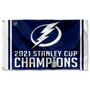 Tampa Bay Lightning Stanley Cup NHL 2021 Champions Flag