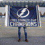 Tampa Bay Lightning Stanley Cup NHL 2021 Champions Flag