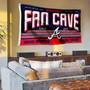 Atlanta Braves Fan Cave Flag Large Banner