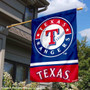 Texas Rangers Double Sided House Flag