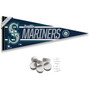 Seattle Mariners Banner Pennant with Tack Wall Pads
