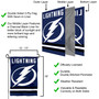 Tampa Bay Lightning Garden Flag