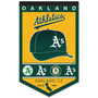 Oakland Athletics History Heritage Logo Banner