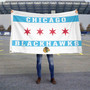 Chicago Blackhawks City of Chicago 3x5 Flag