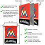 Miami Marlins Garden Flag