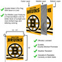 Boston Bruins Gold Garden Banner