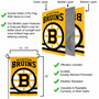 Boston Bruins Gold Garden Banner
