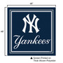 NY Yankees Tablecloth Table Overlay Cover